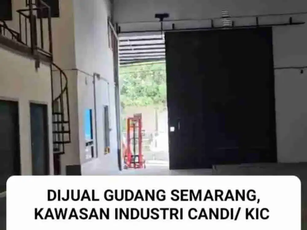 DIJUAL GUDANG KIC, KAWASAN INDUSTRI CANDI SEMARANG/ GATSU