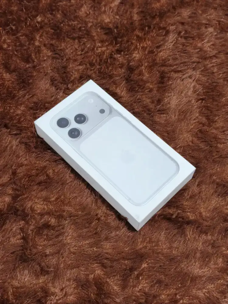 NEW iPhone 17 Pro 256GB Resmi iBox Baru Segel - Silver