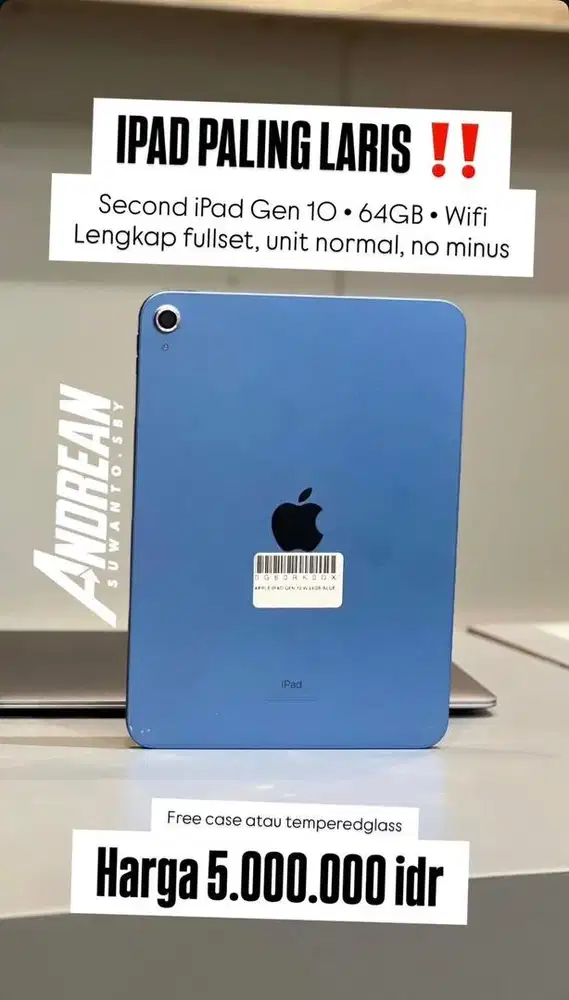 Ipad gen 10 64gb wifi only