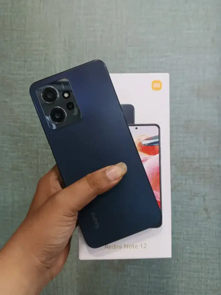 Xiaomi Redmi Note 12 8/128 Mulus Lengkap Fullset Original