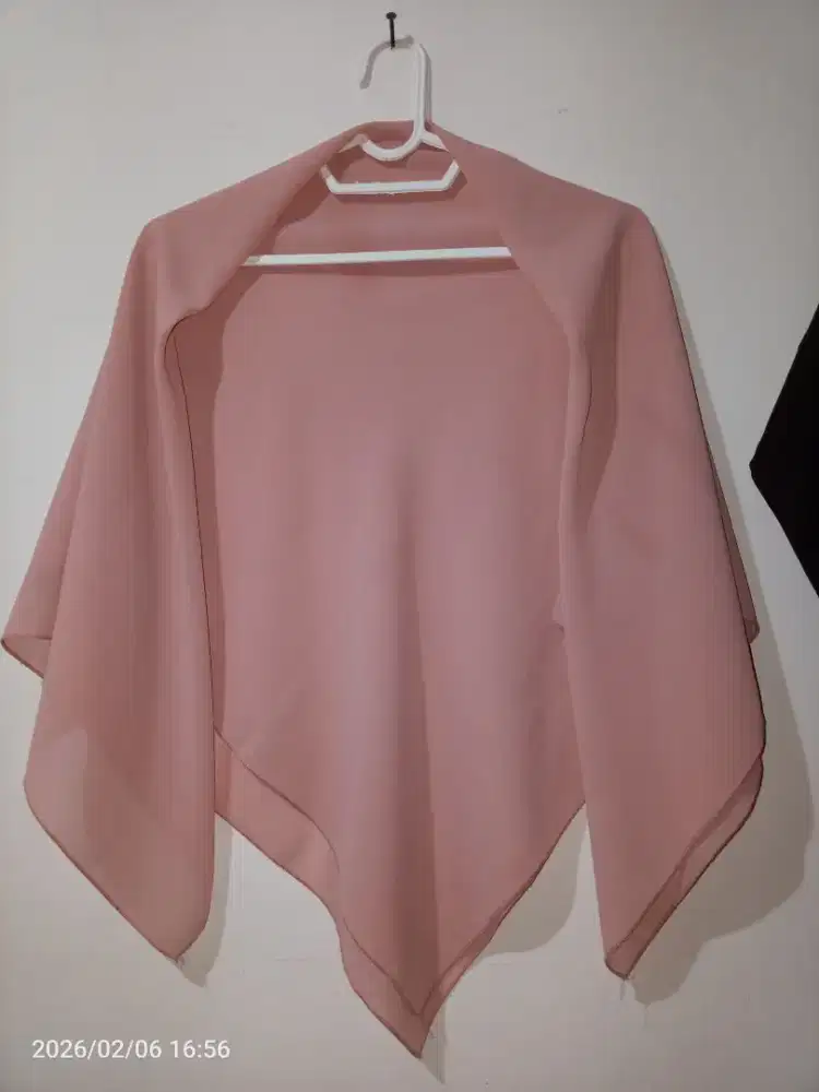 Hijab segiempat & pashmina