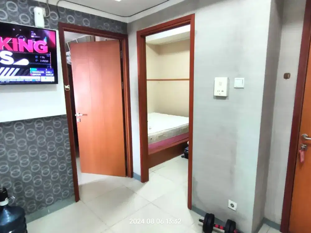 DIjual cepat Apartment Grand Kartini 43m2, 2 BR, FF, View City.