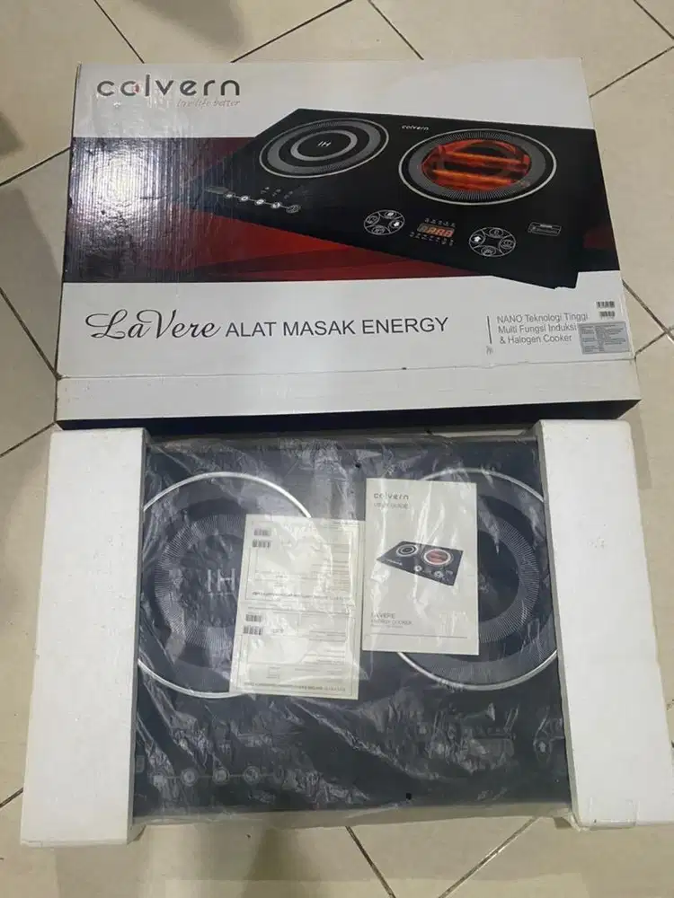 Kompor Listrik Induksi Colvern 2 tungku