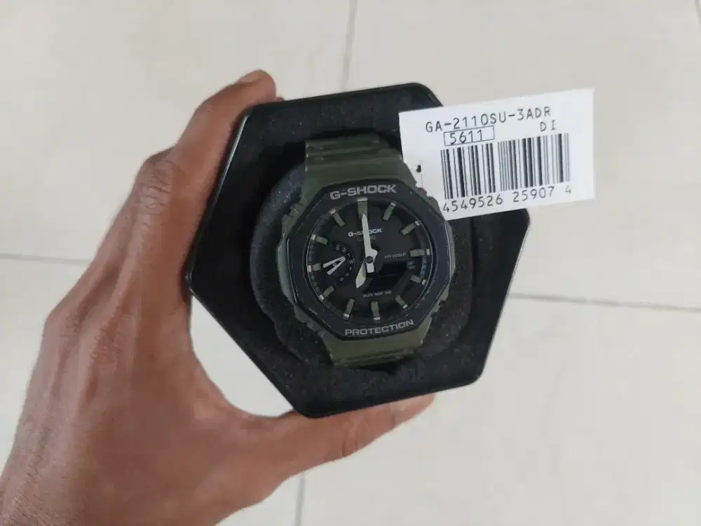 G-Shock GA-2110SU-3ADR Original Second  CasiOak Utility Olive Fullset