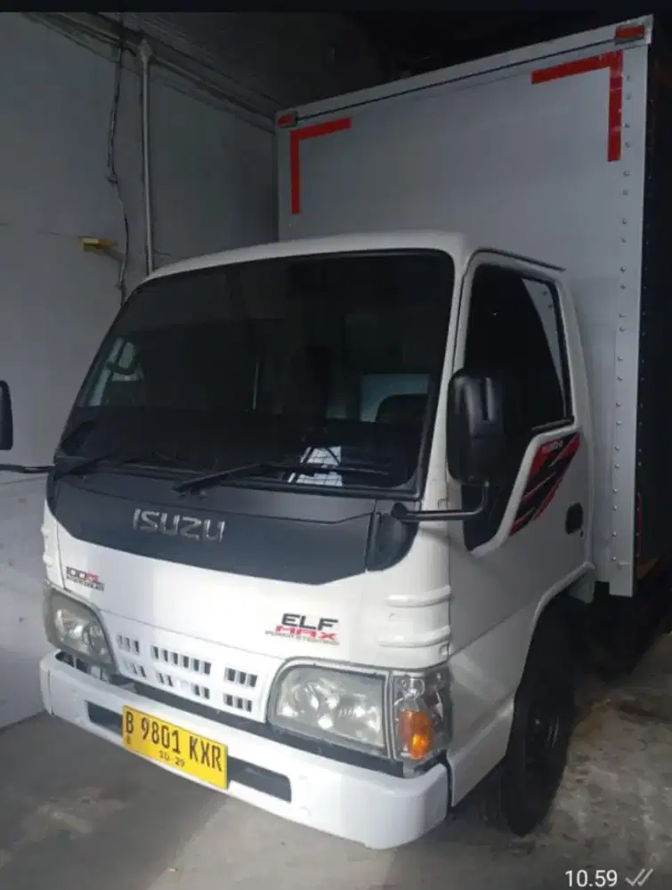 ISUZU ELF 2014 ENGKEL BOX JUMBO