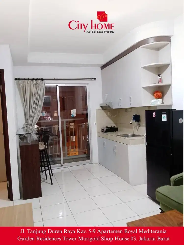Siap Huni! Mediterania Garden Residences 2BR Furnished – Tanjung Duren