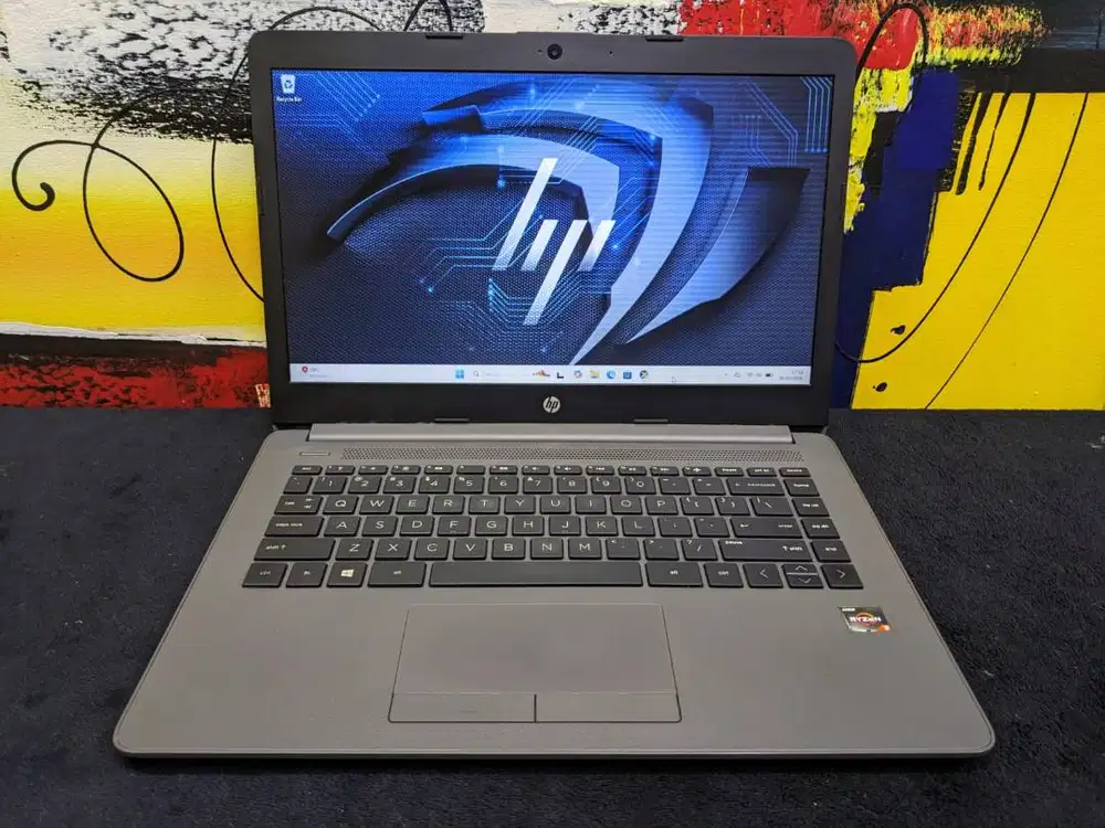 Laptop HP 245 G7 AMD Ryzen 3 3300U 8/256 Siap Pakai