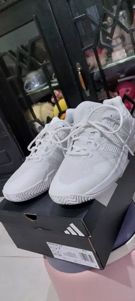 Jual Sepatu Adidas Tennis GAMECOURT 2 WHITE