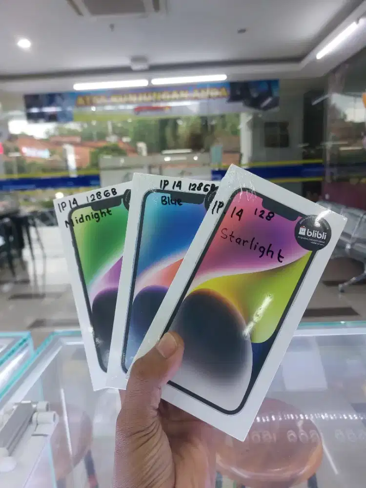 I phone 14 128GB garansi resmi tanpa blokir