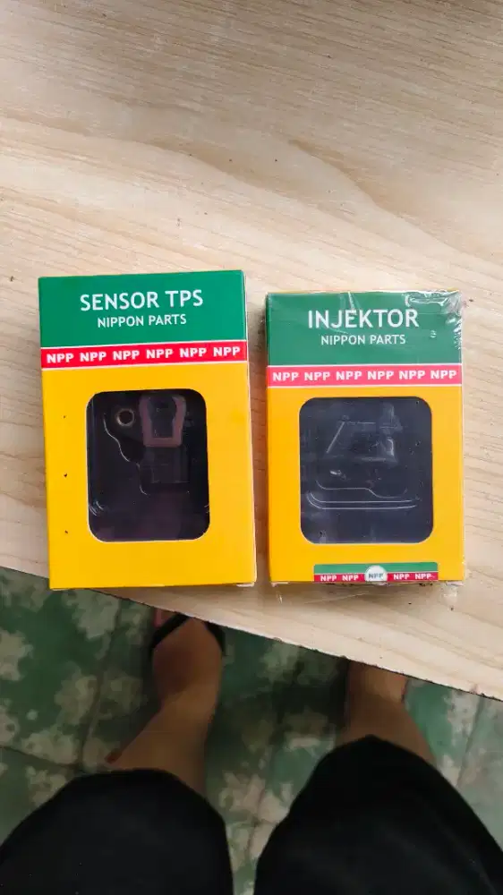Injector NPP dan sensor TPS NPP untuk motor revo, beat, vario, scoopy