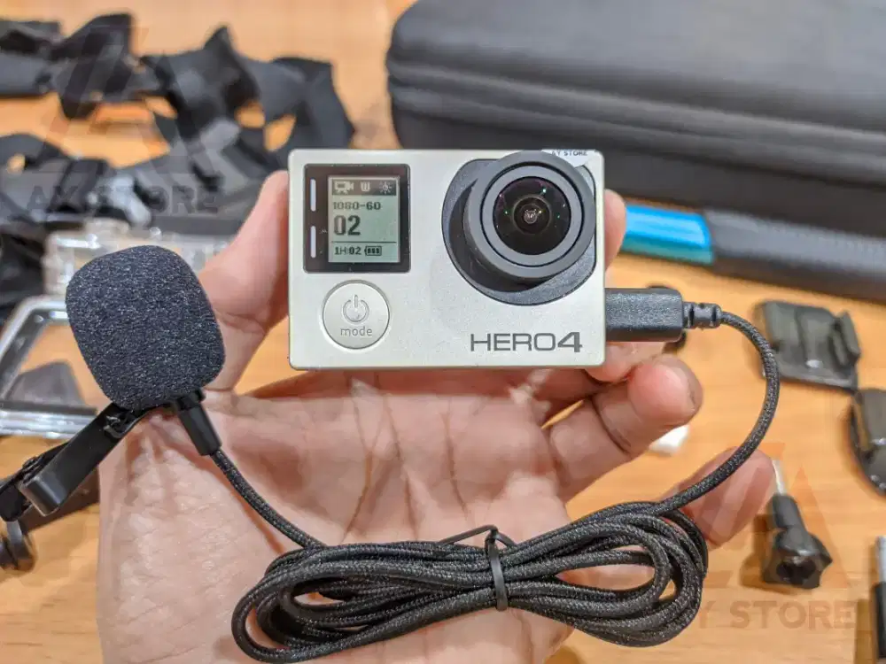 GoPro Hero 4 silver paket motovlog