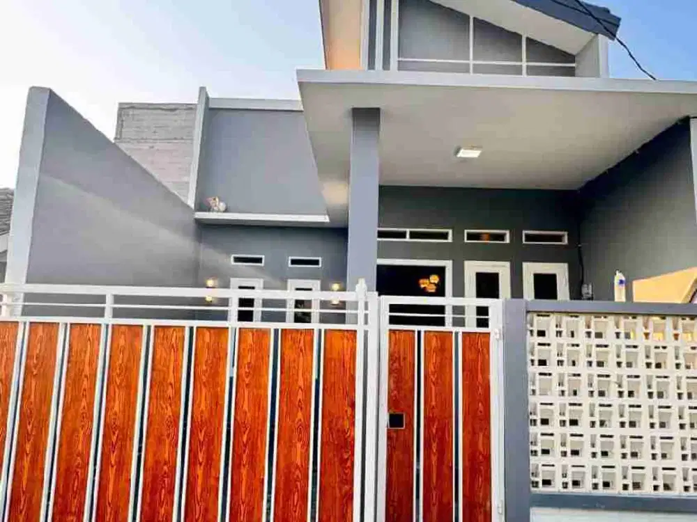 Rumah baru minimalis siap huni di perumahan Vila Gading Harapan VGH Gerbang timur Bekasi