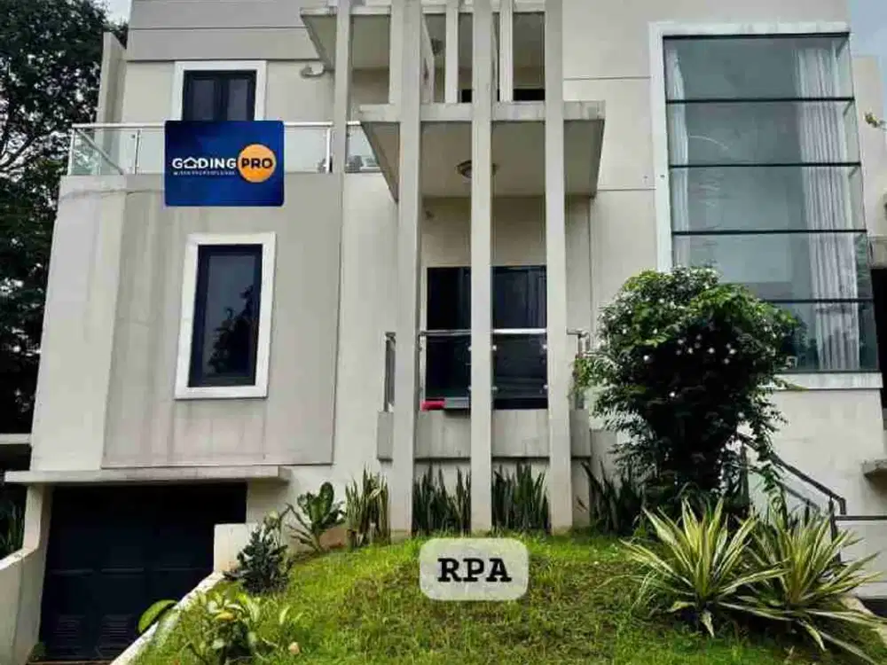 For Sale Rumah Mewah dan Estetik 3 lantai basement di Legenda Wisata