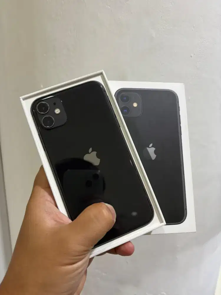 iphone 11 64GB Ibox Mulus 98% lengkap, No minus