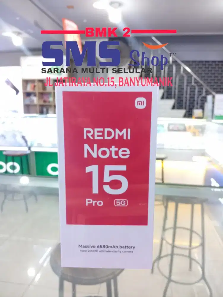 Redmi Note 15 Pro 5G 8/256GB - Garansi Resmi - SMS Shop BMK 2