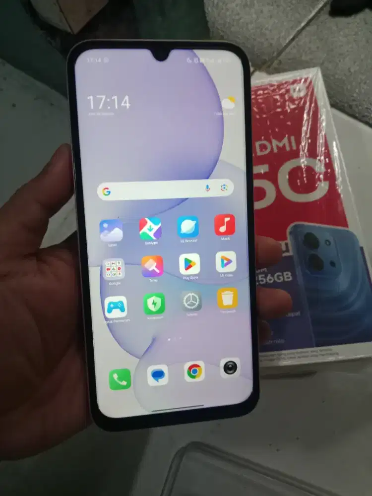 Redmi 15C ram 8/256 gb NFc fullset like new game libas baru seminggu