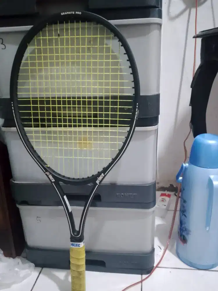 Jual Murah 1 Raket+Sarung Raket tennis Msh Bgs Gak RSK Msh Lyk Pake