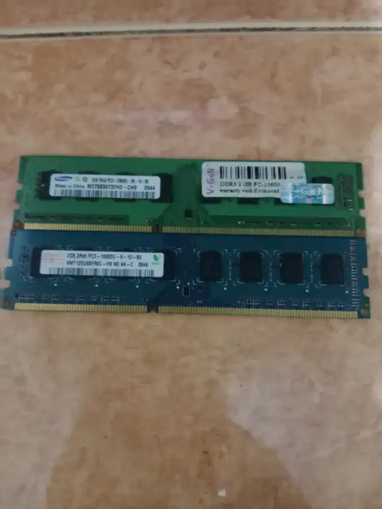 RAM Pc ddr3 4gb 2 keping