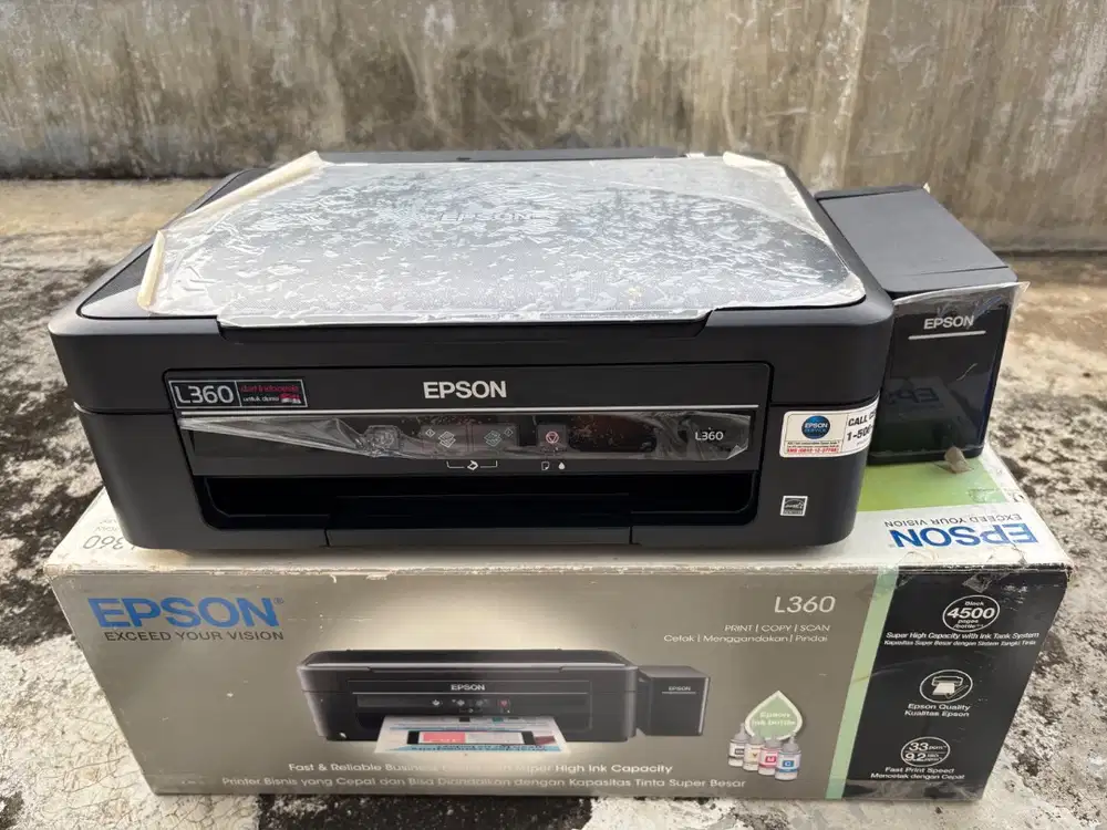 Printer Epson L360 Bekas Normal Siap Pakai – Print Scan Copy