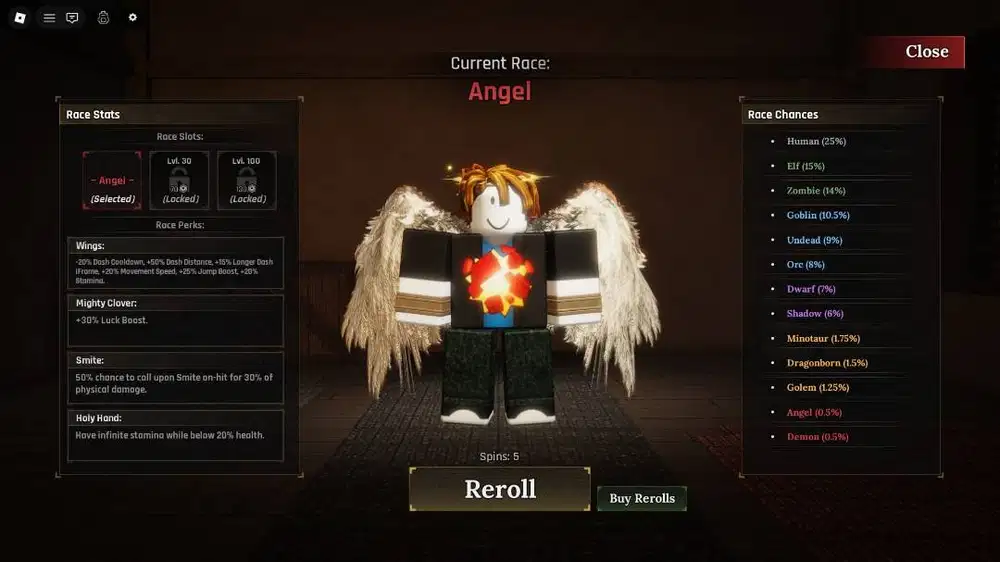 Harga cuma 10k aja Ready akun The Forge race Angel/Demon Murah