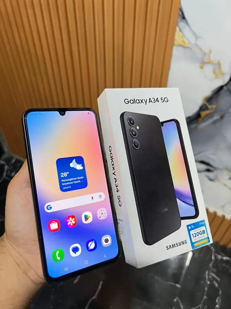 Samsung A34 5G 8/128gb fullset