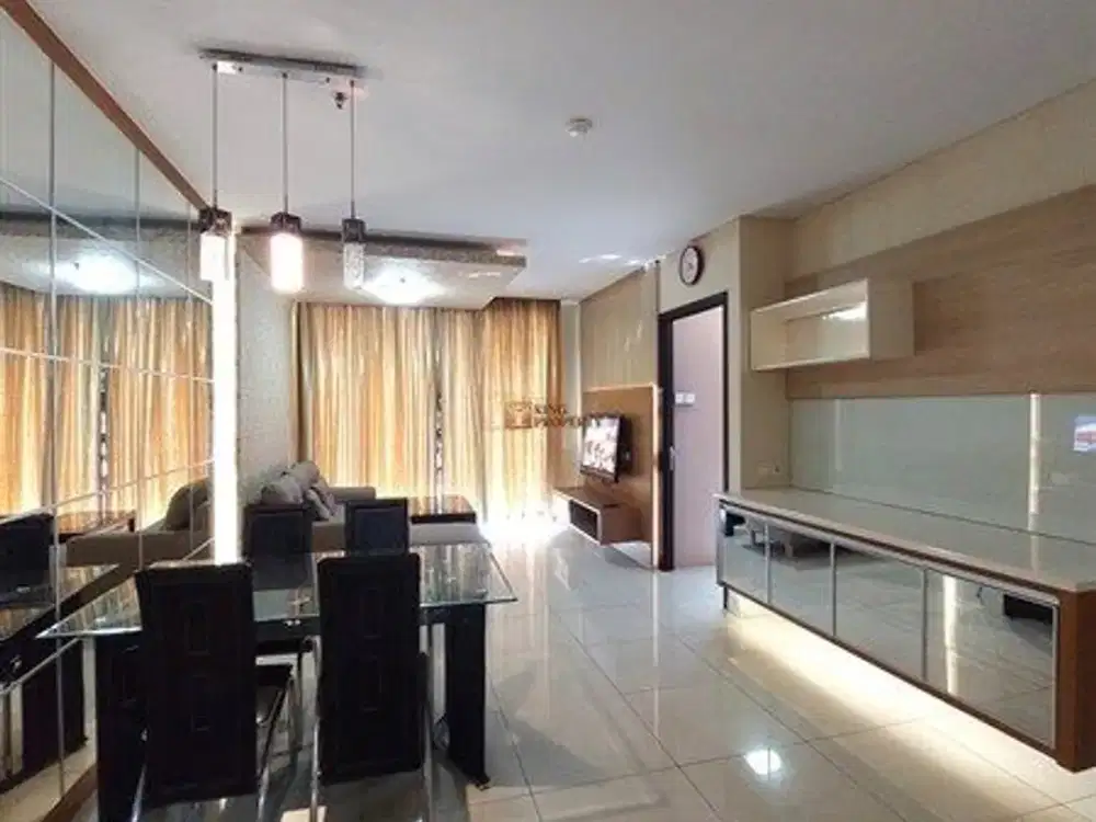 Langsung ke Mall Central Park Sewa 3BR Furnish Bagus di Central Park Residence Akses Kolam Renang, Gym Dekat Hotel Pullman, APL Tower, Taman Anggrek
