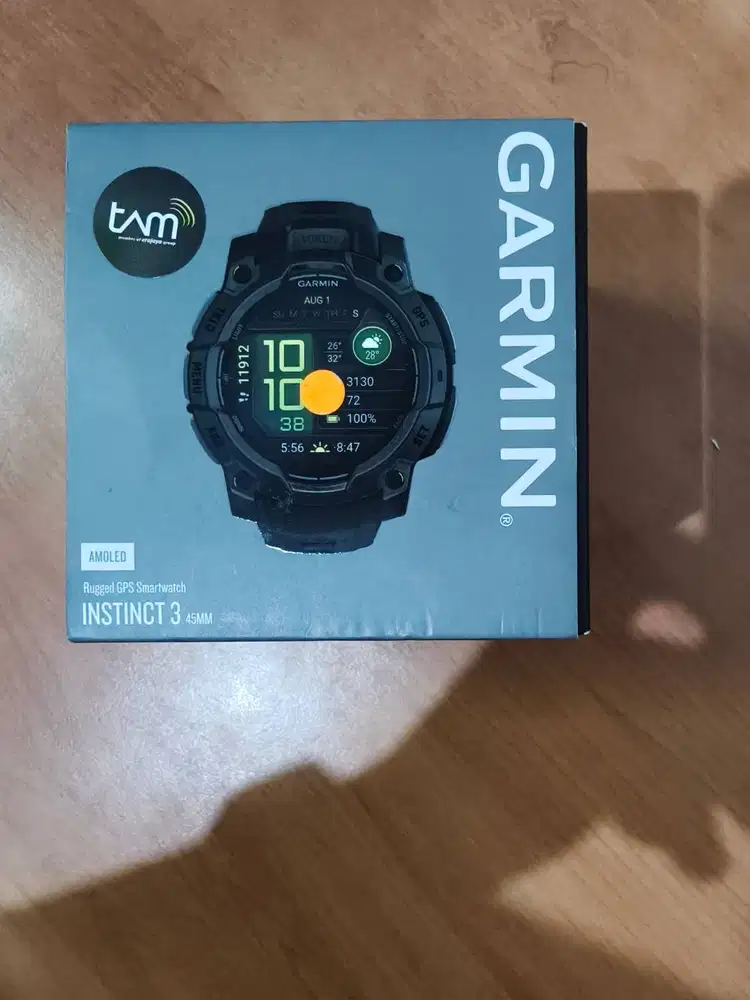GARMIN SMARTWATCH INSTINCT 3 45MM BLACK