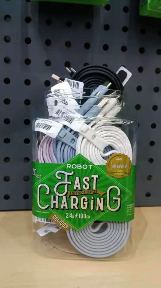 Kabel Data Charger Type C 1 Toples