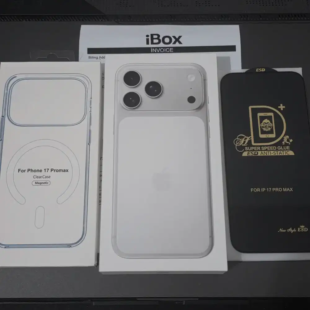 Iphone 17 Pro Max 256gb Silver Ibox New Segel Resmi
