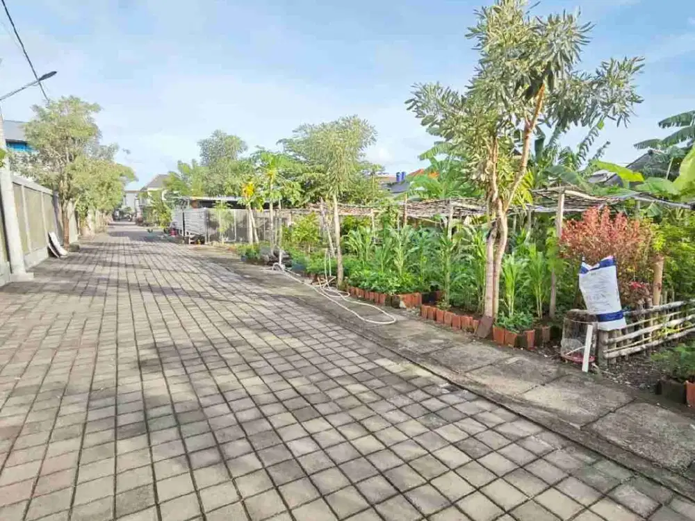 Jual Tanah Kavling Harga Global Luas 1.27ara Zona Kuning SHM sudah pecah area Strategis dekat Mall Trans Mall