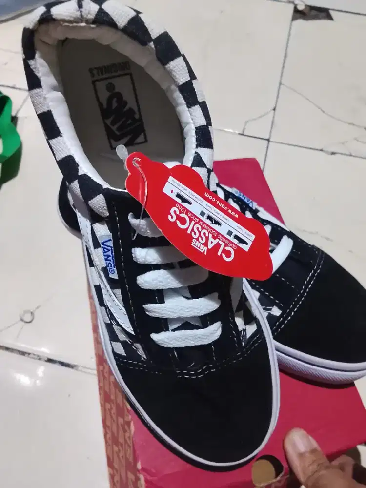 jual cepet sepatu Vans old skool primary