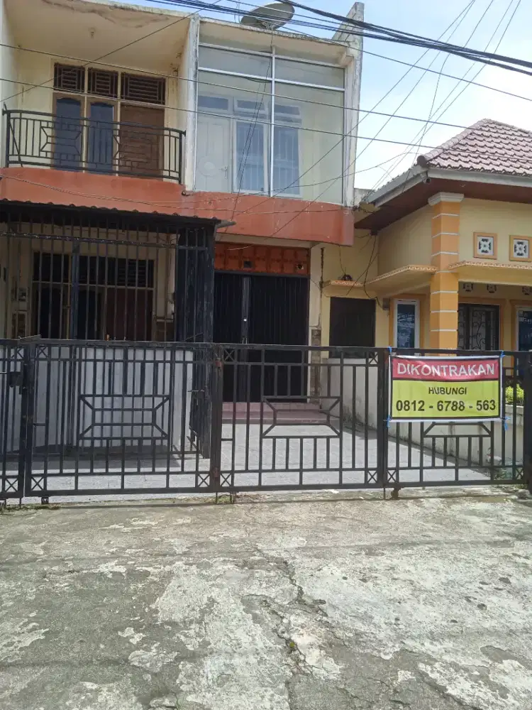 Dikontrakan ruko 2 lantai