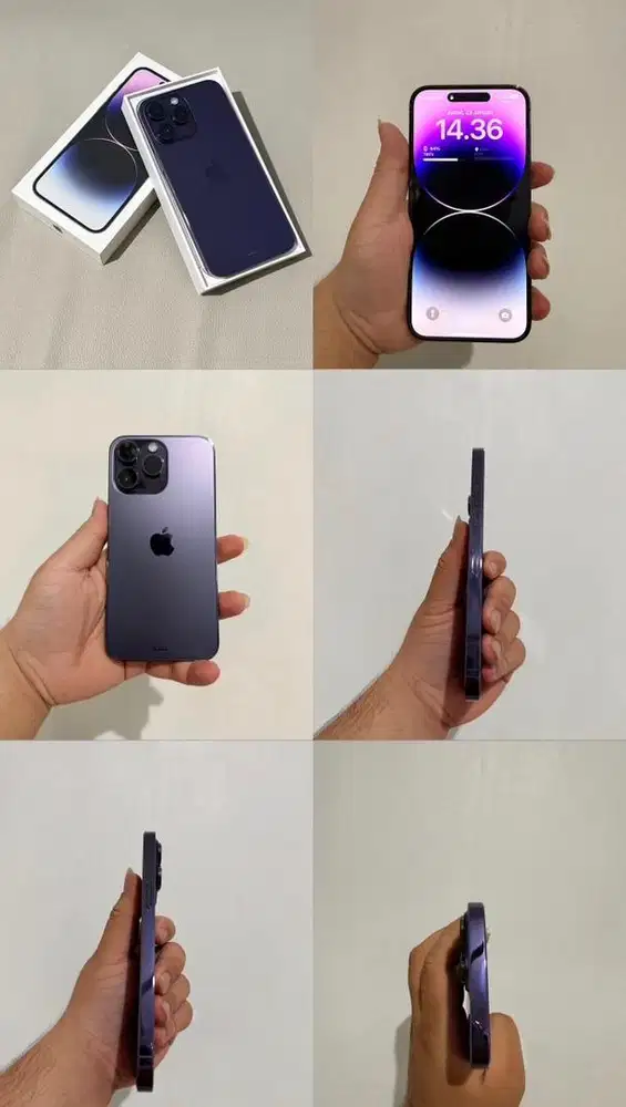 di jual iPhone 14 ProMax 128gb