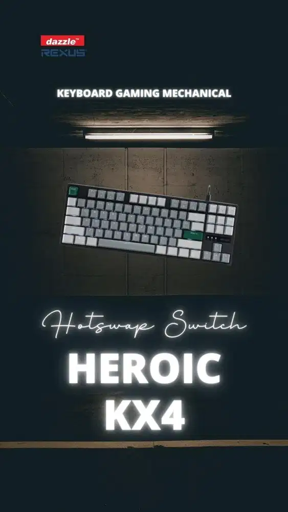 Keyboard rexus heroic Kx4