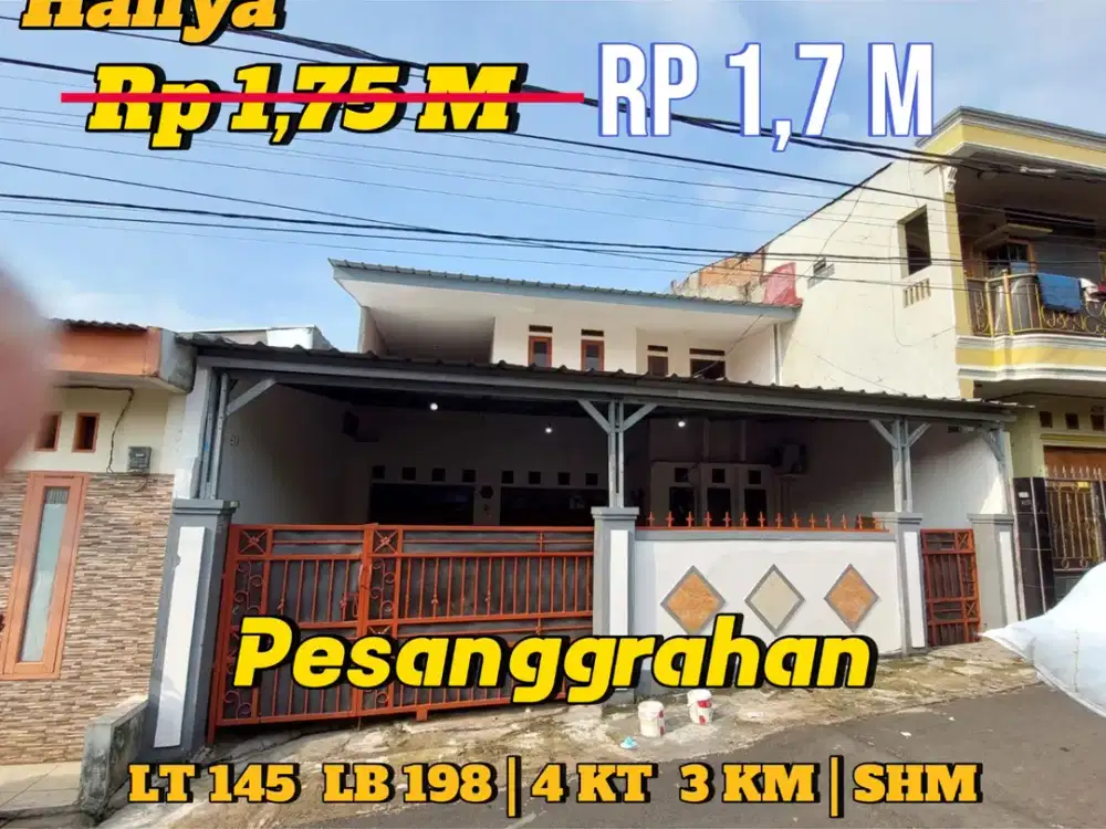 Dijual Cepat Rumah Murah Siap Huni Ulujami Pesangrahan Jakarta Selatan