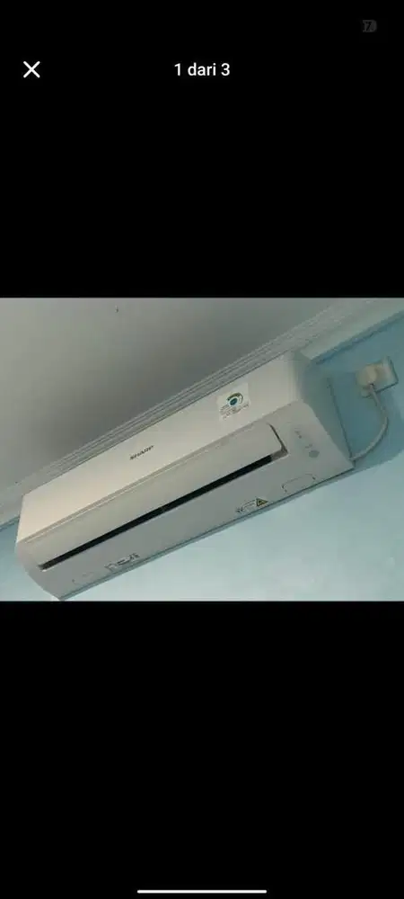 DIJUAL AC SHARP 1/2PK TIDAK PERNAH DIPKAI SEJAK BELI