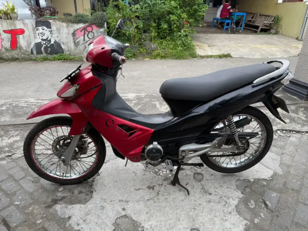 Kawasaki zone THN 2007 plat AB Bantul
