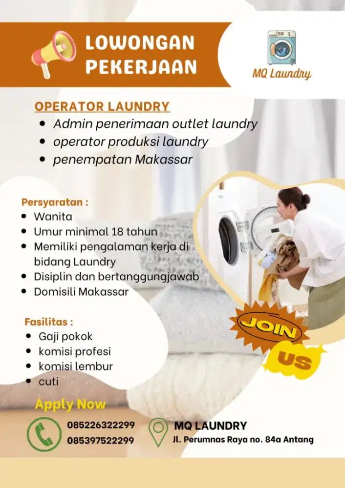 Lowongan Kerja Laundry