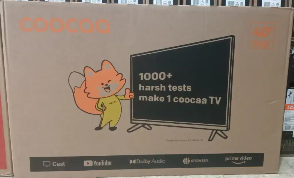 New LED Coocaa Smart TV FHD 40S3U plus Garansi Resmi 3 Tahun