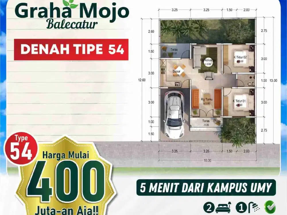Dijual rumah cantik lokasi sangat strategis