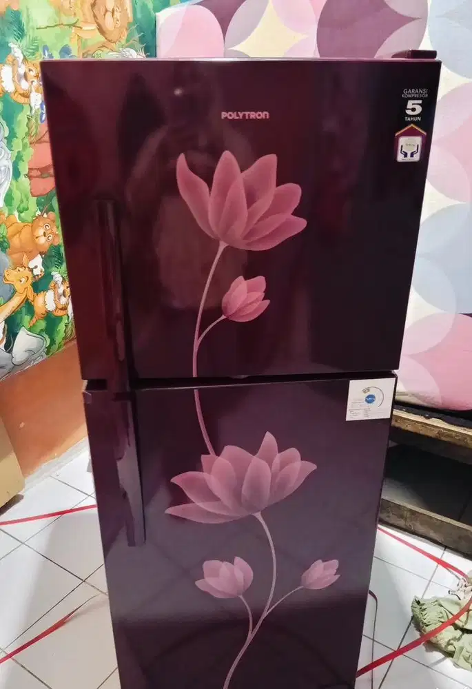 Kulkas Polytron 2 Pintu Mulus Dingin