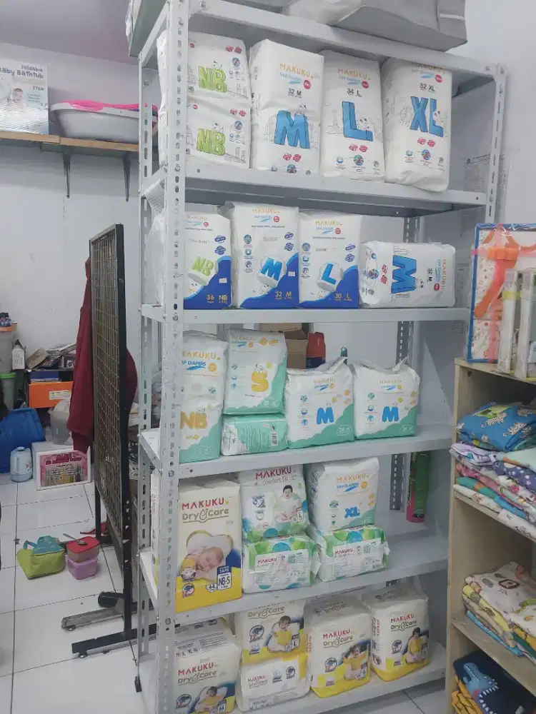 JUAL RAK BESI 6 TINGKAT