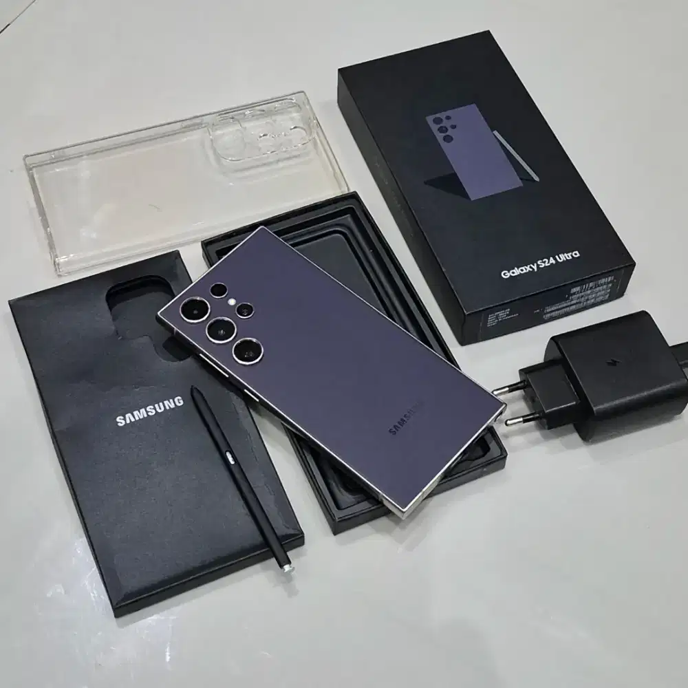 Samsung S24 ULTRA 5G 12GB/256GB Violet Ex Garansi Resmi SEIN Indonesia