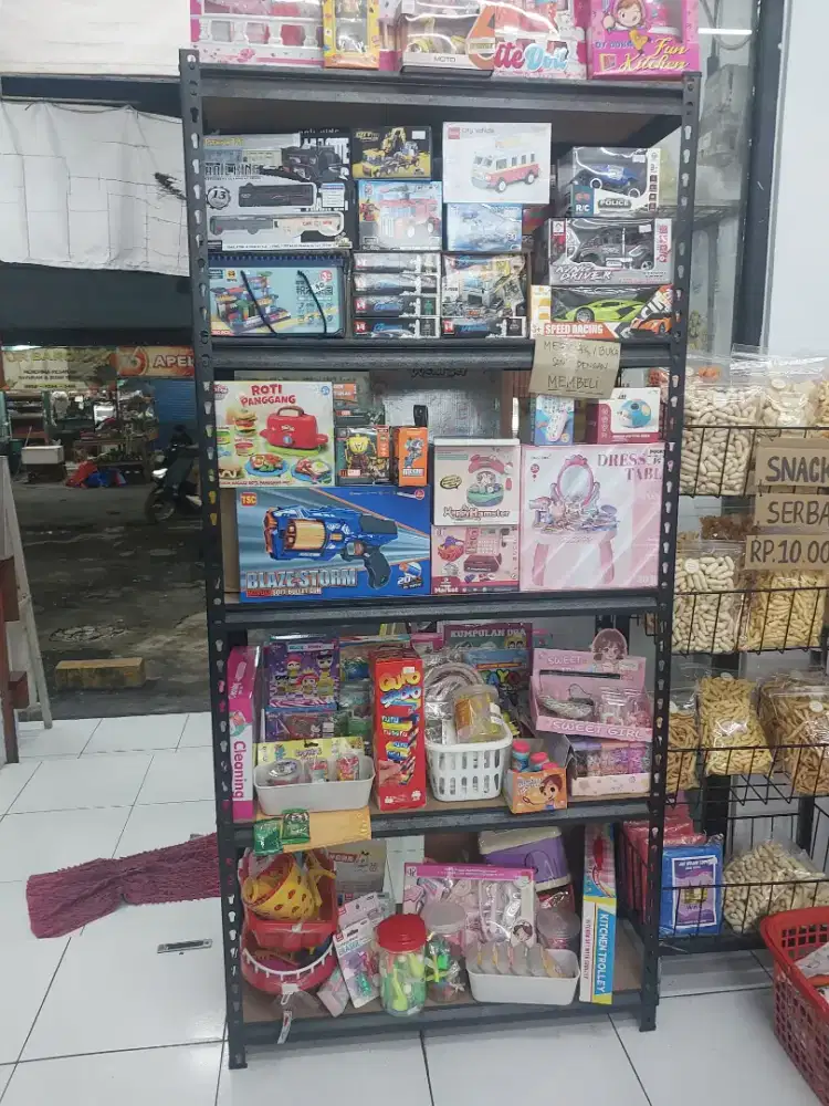 JUAL RAK BESI BEKAS TOKO