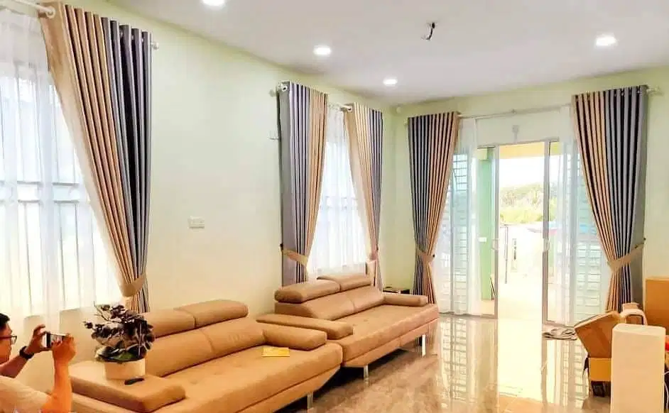 Dijual Tirai Gorden Jendela Gordyn Mewah Hordeng Model Terbaru Murah