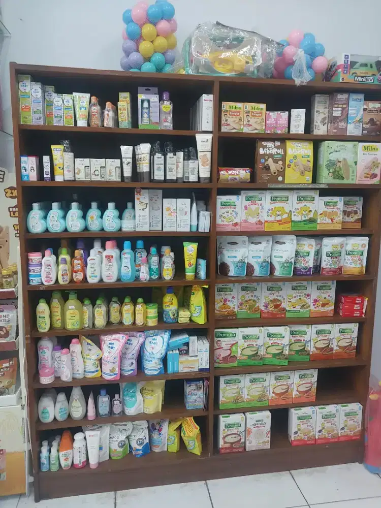 JUAL RAK DISPLAY KAYU