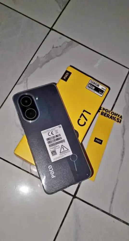 POCO C71
RAM 4+4(8)/128GB