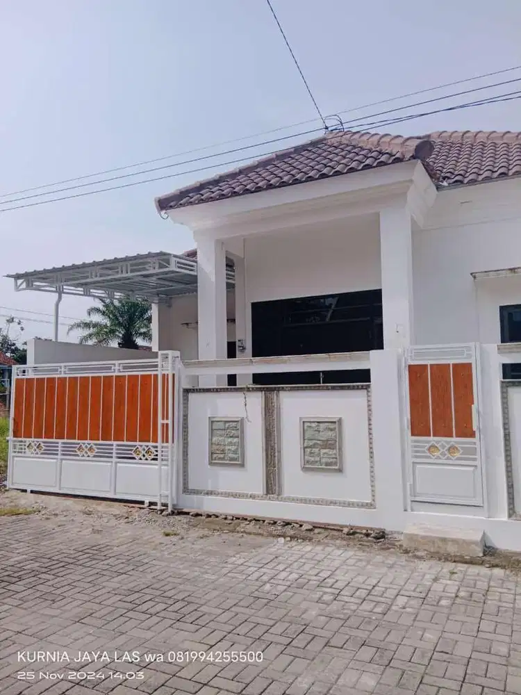 Di kontrakan rumah type 45/74 m2