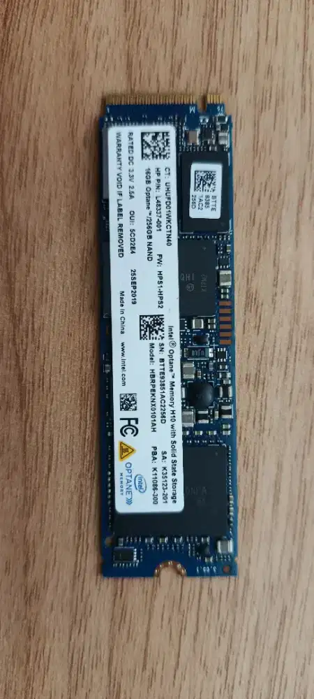 Dijual SSD 256GB EX UPGRADE