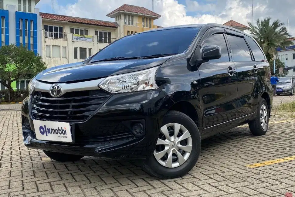 TDP 6,JT, Garansi Mesin 1th Toyota Avanza 1.3 E Bensin-AT Hitam 2016